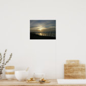 Capitola Sunset Beach Poster (Küche)