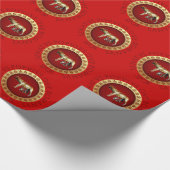 Capitoline Wolf Geschenkpapier (Ecke)
