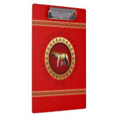 Capitoline Wolf Klemmbrett (Rechts)