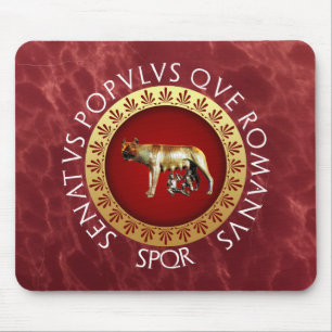 Capitoline Wolf Mousepad