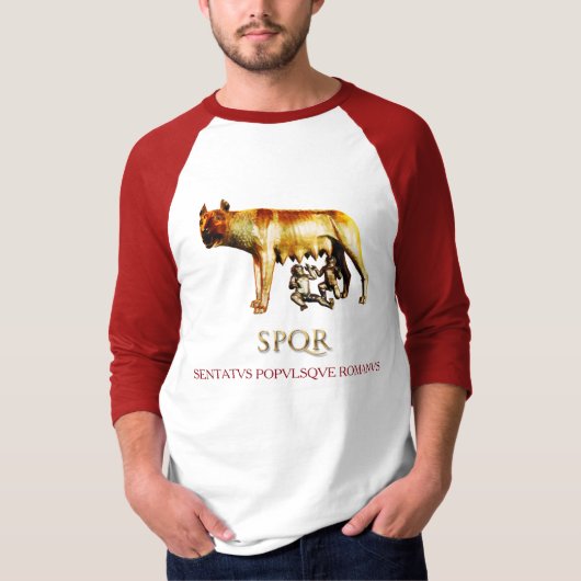 Capitoline Wolf T-Shirt (Vorderseite)