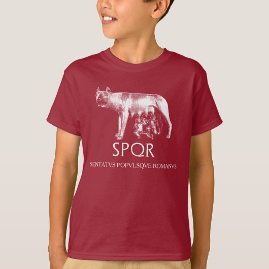 Capitoline Wolf T-Shirt (Vorderseite)