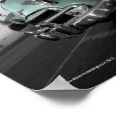 Capitolio Cool Blue Poster (Ecke)