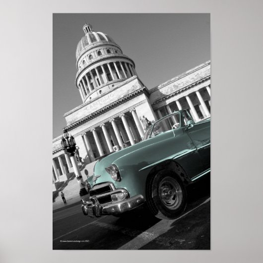 Capitolio Cool Blue Poster (Vorne)