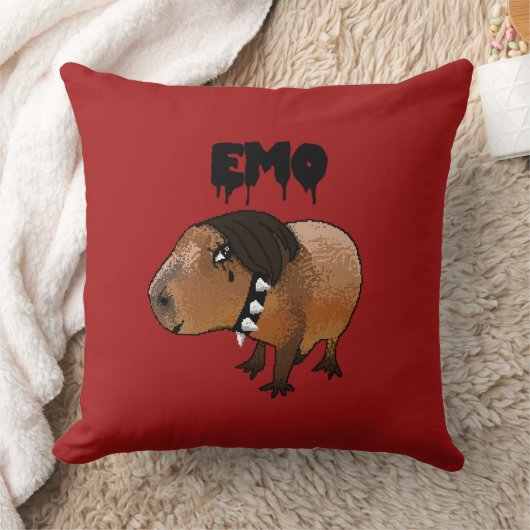 Capivara Emo Kissen (Decke)