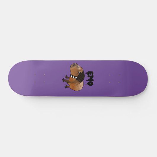 Capivara Emo Skateboard (Horizontal)