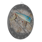Cap'n Bill's Streamliner Saltwater Vintag Lure Dartscheibe (Vorderseite Links)