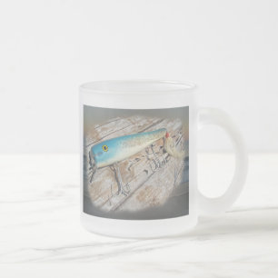 Cap'n Bill's Streamliner Salzwasser-Köder vintage Mattglastasse