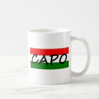 CAPO, Capo bedeutet CHEF! auf italienisches und