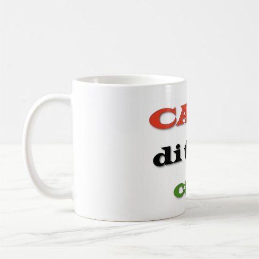 Capo/Chef Kaffeetasse (Links)