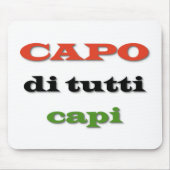 Capo/Chef Mousepad (Vorne)
