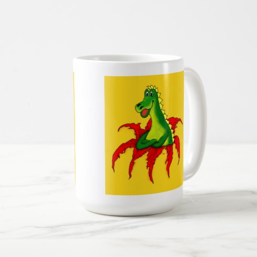 Capo, der kleine Drache Kaffeetasse (VorderseiteRechts)