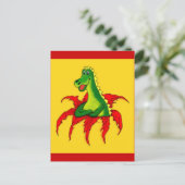 Capo, der kleine Drache Postkarte (Stehend Vorderseite)