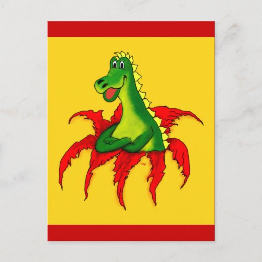 Capo, der kleine Drache Postkarte (Vorderseite)