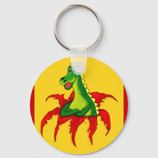 Capo, der kleine Drache Schlüsselanhänger (Vorderseite)