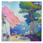 Capo di Noli, Signac Fliese (Vorderseite)