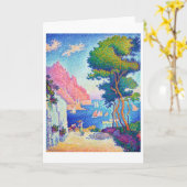 Capo di Noli, Signac Karte (Gelbe Blume)