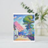 Capo di Noli, Signac Postkarte (Stehend Vorderseite)