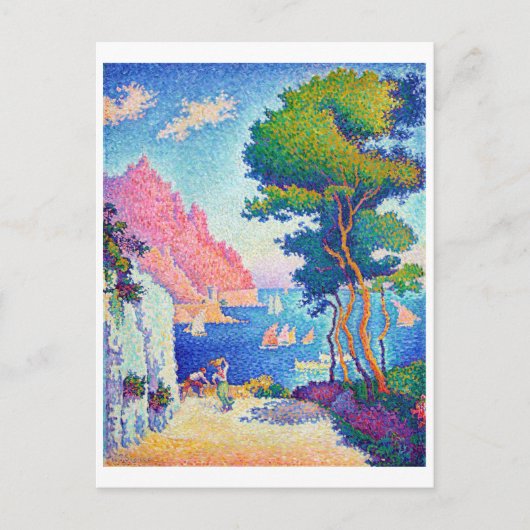 Capo di Noli, Signac Postkarte (Vorderseite)