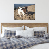 Capo von Oppenheim, Jack Russell Terrier, Dog Leinwanddruck (Insitu (Schlafzimmer))