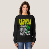 Capoeira Alles Besser Sweatshirt (Vorne ganz)