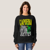 Capoeira Alles besser Sweatshirt (Vorne ganz)