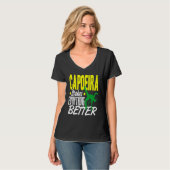 Capoeira Alles besser T-Shirt (Vorderseite Vollansicht)