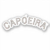 Capoeira Aufkleber (Vorderseite)