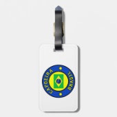 Capoeira Brasil Gepäckanhänger (Rückseite vertikal)