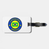 Capoeira Brasil Gepäckanhänger (Rückseite horizontal)
