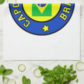 Capoeira Brasil Geschirrtuch (Gefaltet)