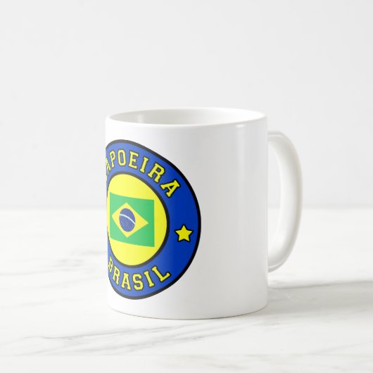 Capoeira Brasil Kaffeetasse (VorderseiteRechts)