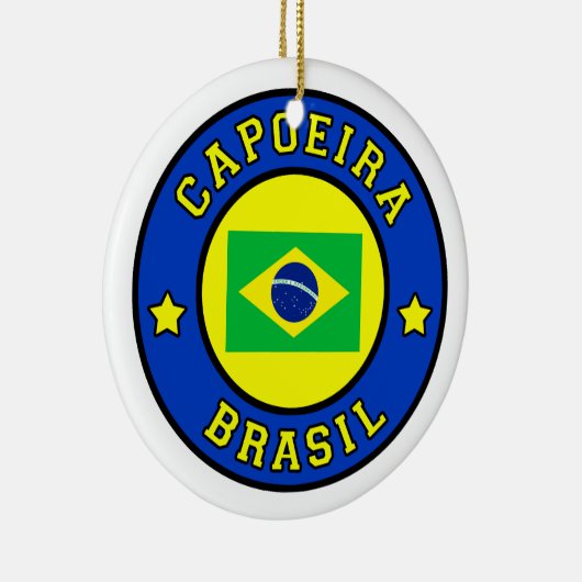 Capoeira Brasil Keramik Ornament (Rechts)