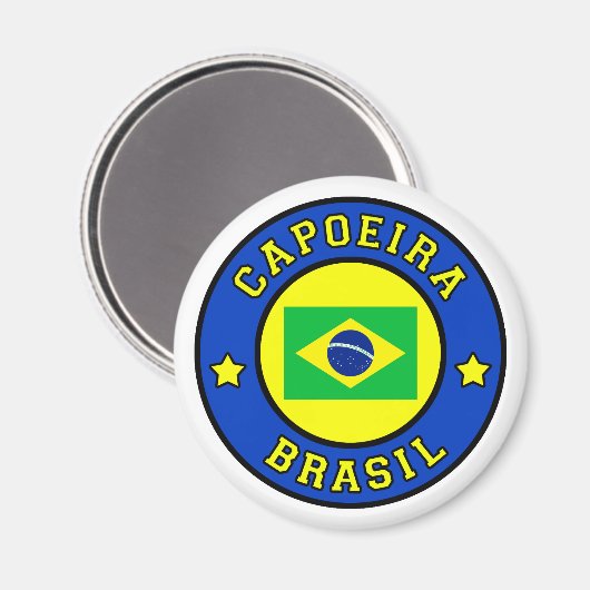 Capoeira Brasil Magnet (Vorderseite/Rückseite)