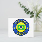 Capoeira Brasil Postkarte (Stehend Vorderseite)