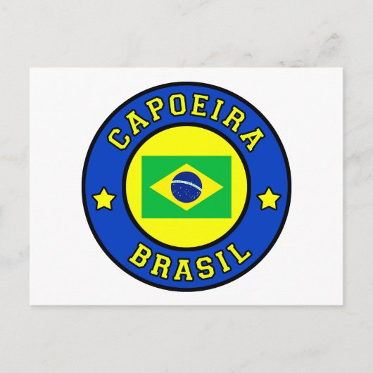 Capoeira Brasil Postkarte (Vorderseite)