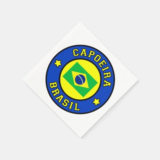 Capoeira Brasil Serviette (Ecke)