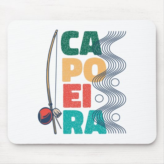 Capoeira - Brasilianische Kampfkunst Mousepad (Vorne)