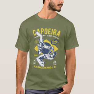 Capoeira brasilianischer T - Shirt für Kampfkunst