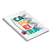 Capoeira Brazilian Martial Art Notizblock (Rechte Seite)