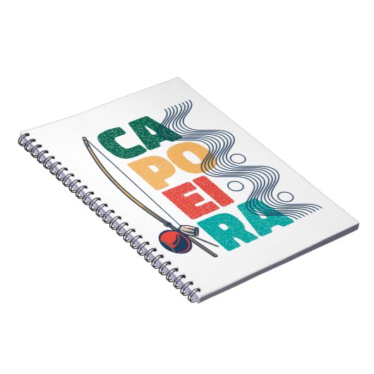 Capoeira Brazilian Martial Art Notizblock (Rechte Seite)