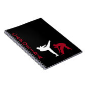 Capoeira Brazilian Martial Arts Notizblock (Rechte Seite)