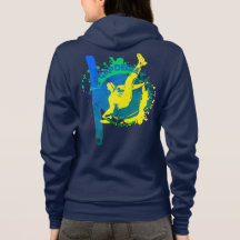 Capoeira Canavial Hoodie Frauen
