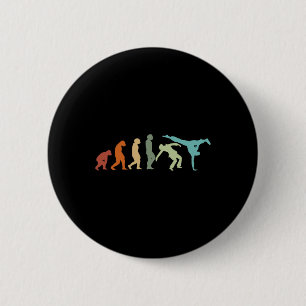 Capoeira Dance Martial Arts Brasilien Karate Evolu Button