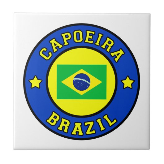 Capoeira Fliese (Vorderseite)