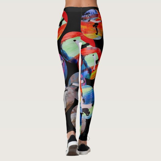 capoeira ginga abada Samba-Fitness-Mixed Martial Leggings (Rückseite)