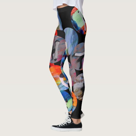capoeira ginga abada Samba-Fitness-Mixed Martial Leggings (Links)