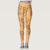 Capoeira Ginga Bekleidung Leggings (Vorderseite)