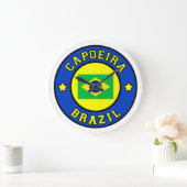 Capoeira Große Wanduhr (Zuhause)