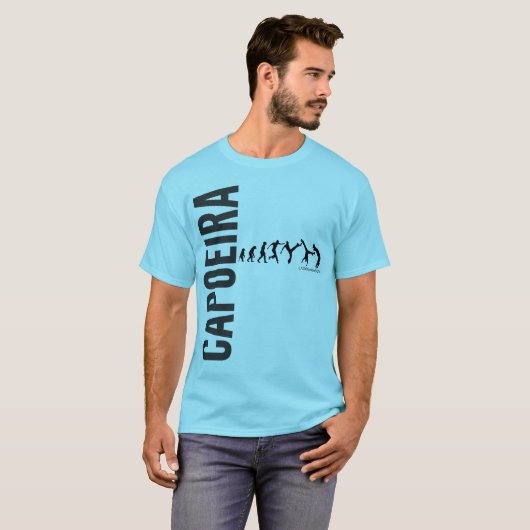 Capoeira grünes m T-Shirt (Vorne ganz)